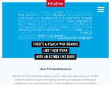 Tablet Screenshot of heilbrice.com